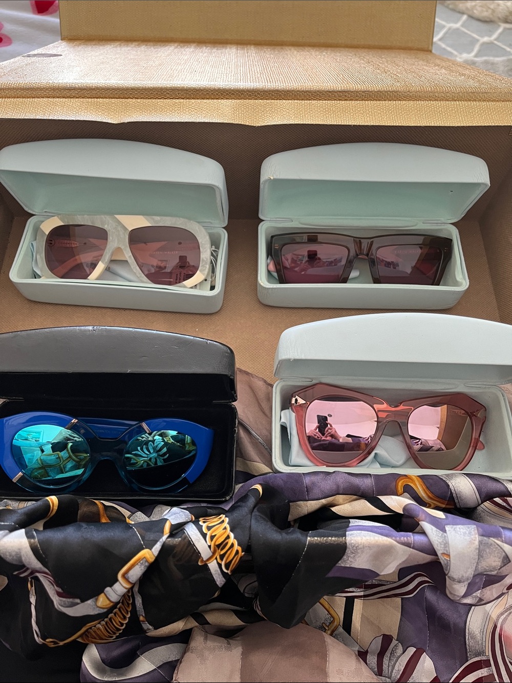 Box of Karen Walker Sunglasses - Picture 3 of 10